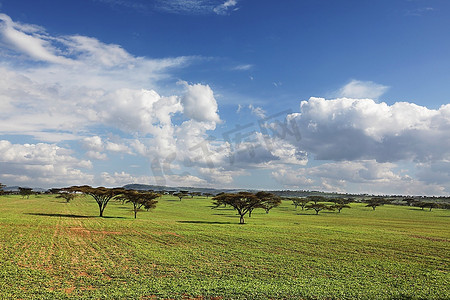 农村大山风景摄影照片_肯尼亚的风景