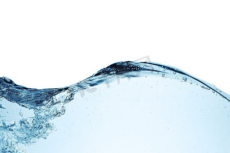 水泡泡摄影照片_泡泡的淡水，抽象的背景
