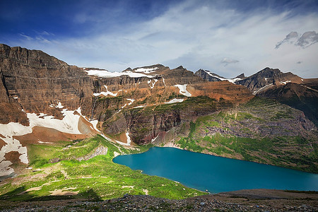 蒙大拿州冰川国家公园。