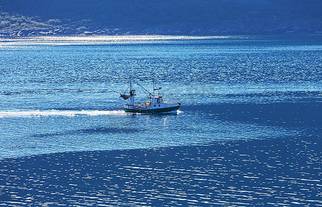 挪威的一艘渔船