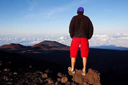 夏威夷毛伊岛的哈雷阿卡拉火山