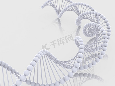 细胞分子摄影照片_基因在 dna 中