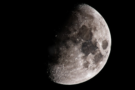 科技陨石摄影照片_月亮