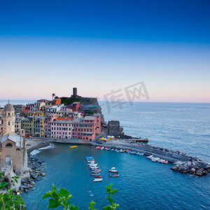 vernazza，cinque terre，意大利