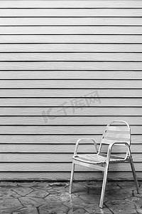 梦想家具摄影照片_孤独的椅子