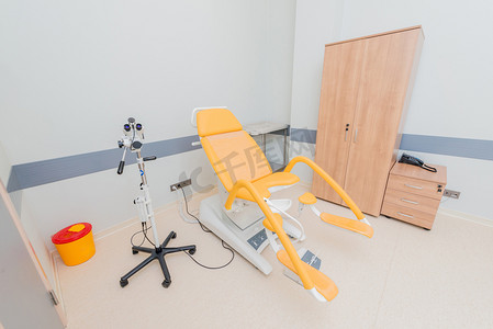 医疗家具摄影照片_在医院的妇产科室