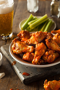 Spicy Homemade Buffalo Wings