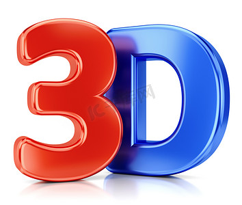 3d立体数字摄影照片_3d 徽标