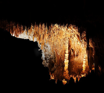 卡尔斯巴德摄影照片_美国卡尔斯巴德洞穴国家公园