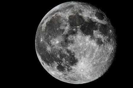 科技陨石摄影照片_月亮