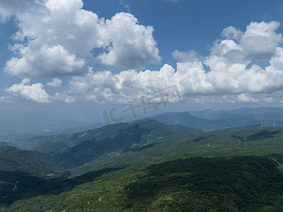 山川蓝天上午山川户外摄影摄影图配图