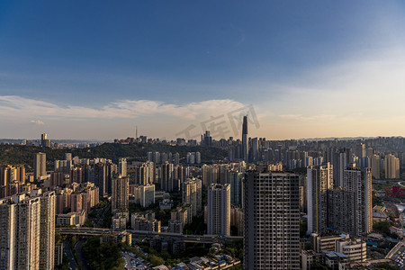 城市宣传片摄影照片_重庆城市商圈