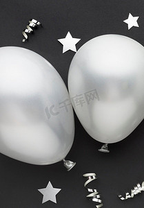 白色气球派对