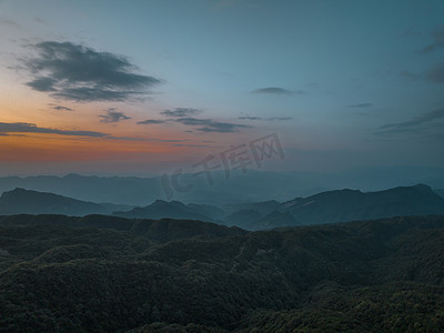 重庆赵云山晚霞