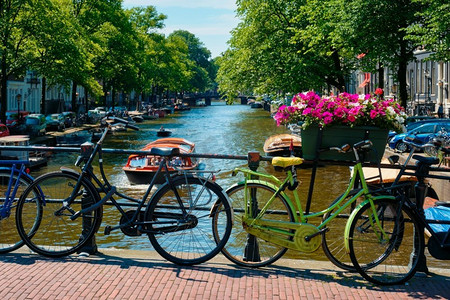 荷兰，桥梁，运河，荷兰语