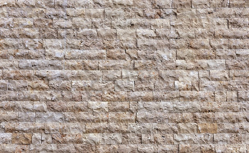 米色石砖墙纹理砌体背景砖石材材质贴图