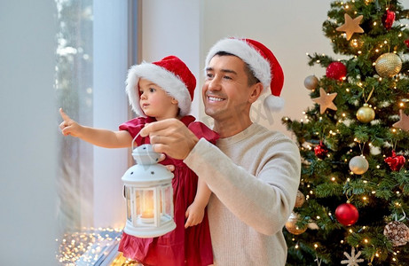  婴儿，孩子，圣诞节，灯笼