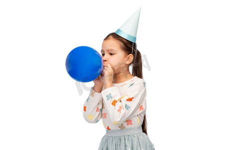  孩子，生日，聚会，气球