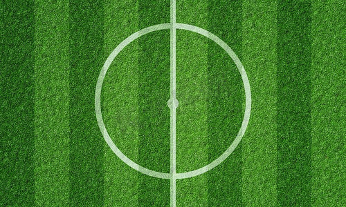 足球草坪图案摄影照片_ 纹理，草坪，自然，草皮
