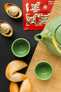新年中国2021套茶壶杯