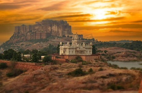 thar摄影照片_ lens，jaswant，thada，jaisalmer