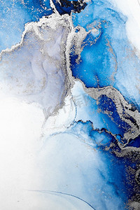 液体流体摄影照片_ 背景，模式，大理石，抽象