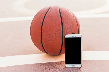 智能手机篮球场