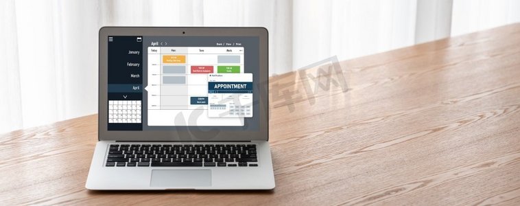 互联网上最时髦的注册在线申请预约日历。适用于现代注册的在线申请预约日历