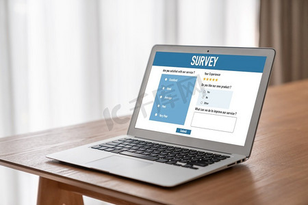 在互联网上收集现代数字信息的在线调查表。用于现代数字信息收集的在线调查表