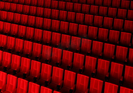 座椅红色摄影照片_ 红色，事件，座位，阶段