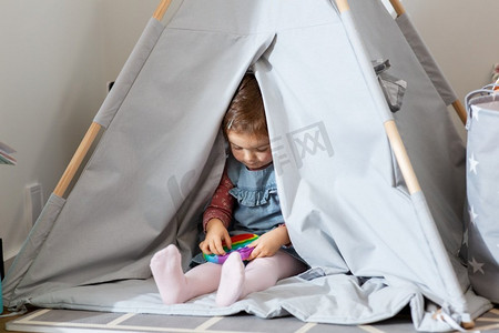  婴儿，帐篷，玩具，玩