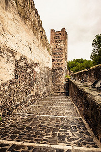 Sohail Castle in Fuengirola，马拉加西班牙。旅游景点，景点。Costa del Sol的假期Sohail Castle，西班牙