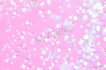 抽象油珍珠粉红色背景