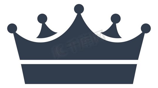 图形logo摄影照片_中世纪皇冠图标。在白色背景隔绝的古代领袖权力象征。中世纪皇冠图标。古代领袖权力象征