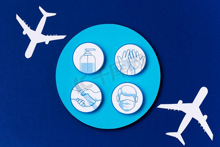 旅游logo摄影照片_世界旅游日标志
