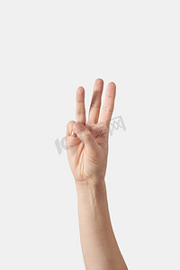 sign摄影照片_ person，sign，three，W