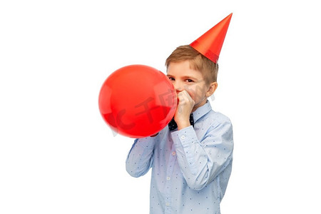 孩子，生日，派对，气球
