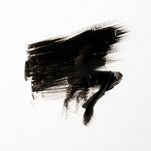 抽象艺术概念黑色笔触。高分辨率照片。抽象艺术概念黑色笔触。高品质的照片