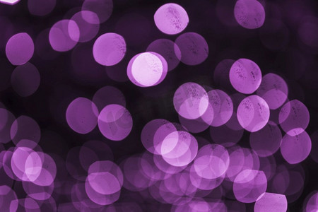 圈光摄影照片_抽象紫色散焦圆形光背景