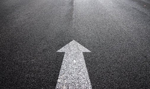 夕阳下的城市道路地毯材质贴图