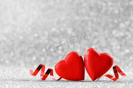 二月二摄影照片_庆祝，心，爱，红色