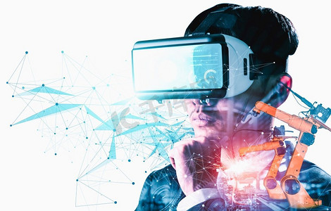虚拟、现实、VR、机器人