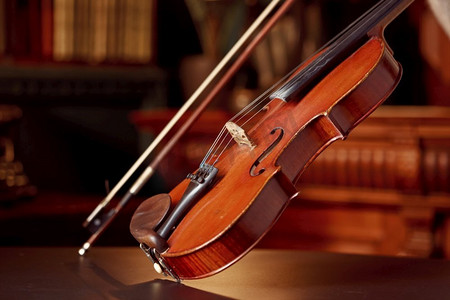 小提琴音乐会背景摄影图片