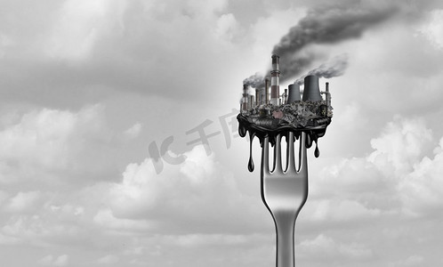 污染，食物，污染，气候
