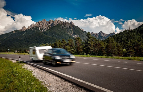  露营车，假期，露营车，旅行