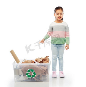 回收、纸张、废物、分类