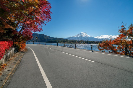 富士摄影照片_ 秋天，秋天，颜色，背景
