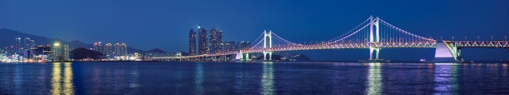 广安桥摄影照片_ 韩国，韩国，光岸，桥