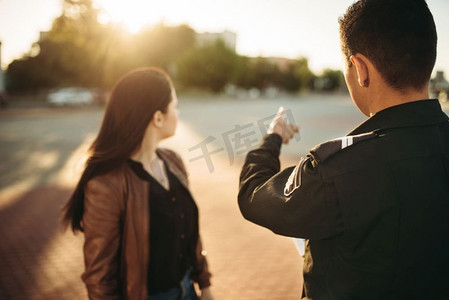  军官、警察、法律、制服