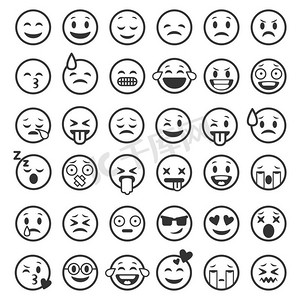 符号向量摄影照片_ emoji，脸，有趣，微笑
